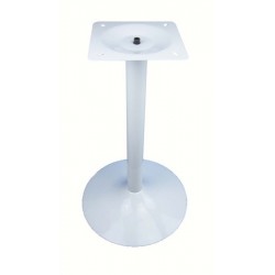 Base de mesa CRISS, blanca, base de 45 cms de diámetro, altura 73 cms (Pack de 2 unidades)