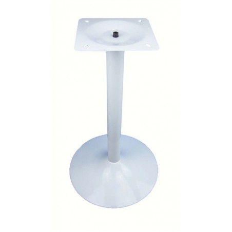 Base de mesa CRISS, blanca, base de 45 cms de diámetro, altura 73 cms (Pack de 2 unidades)