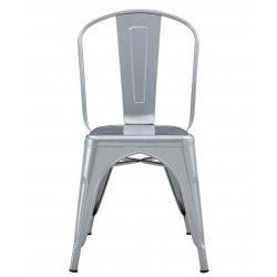 Silla TOL EK LIMITED, acero, gris plata (Pack de 5 unidades)